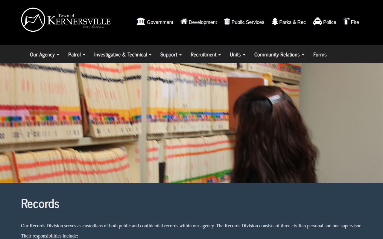 Kernersville Police Department records and Police 2 Citizen source